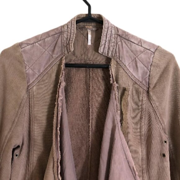 FREE People Shrunken Moto Jacket - Picture 6 of 11